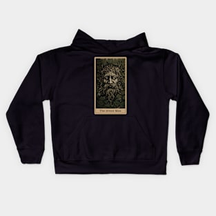 The Green Man Tarot Kids Hoodie